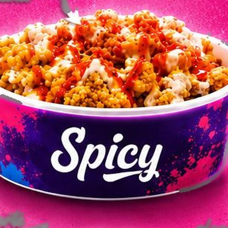 Bowl Spicy Dr. Crousty — sauce piquante