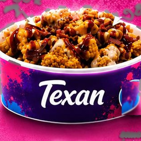 Bowl Texan Dr. Crousty — BBQ et bacon de bœuf